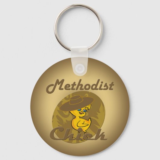 Methodist Chick #6 Schlüsselanhänger (Vorderseite)