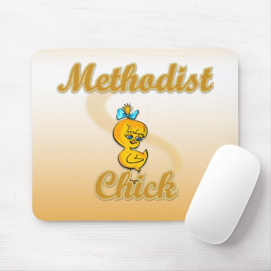 Methodist Chick Mousepad (Mit Mouse)
