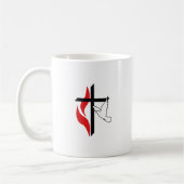 METHODIST CROSS UND DOVE KAFFEETASSE (Links)