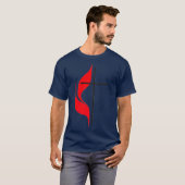 Methodist Flag Christliche Methodisten Protestant T-Shirt (Vorne ganz)