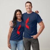 Methodist Flag Christliche Methodisten Protestant T-Shirt (Unisex)