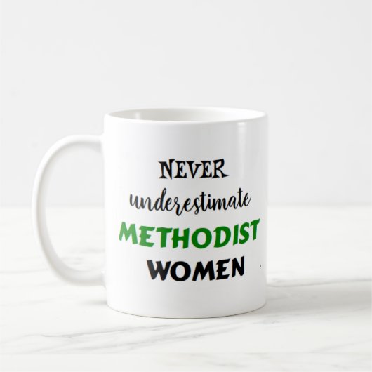 Methodistenfrauen Kaffeetasse (Links)