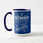 Methodistenminister, angetrieben durch Gott und Tasse (Links)