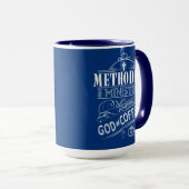 Methodistenminister, angetrieben durch Gott und Tasse (VorderseiteRechts)