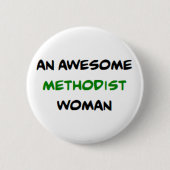 Methodistin, großartig button (Vorderseite)