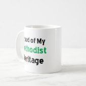methodistisches Erbe Kaffeetasse (Vorderseite Links)