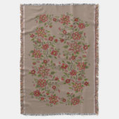 Metis Art Blanket Native BeadingThrow Blankets Decke (Vorderseite Vertikal)
