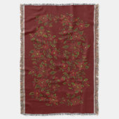 Metis Art Blanket Native BeadingThrow Blankets Decke (Vorderseite Vertikal)