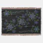 Metis Art Blanket Native BeadingThrow Blankets Decke (Vorderseite)