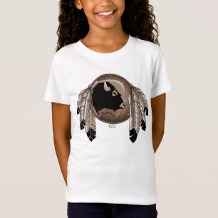 Metis Art Kinder T-Shirt First Nation Art Kinder T