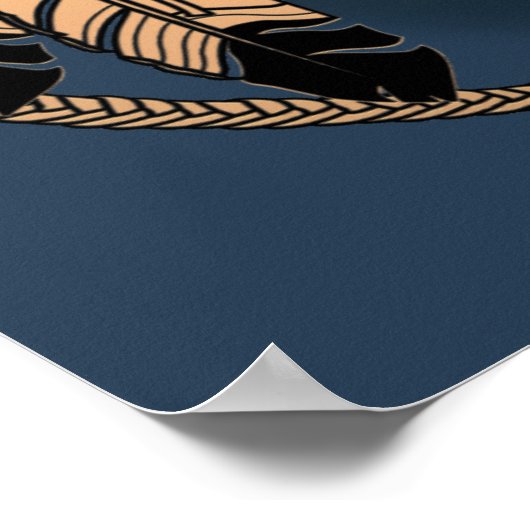 Metis Art Poster Metis Rebellion Wolf Print Poster (Ecke)