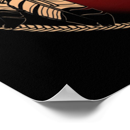 Metis Art Poster Spirit Animal Native Print Poster (Ecke)