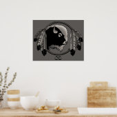 Metis Art Poster Spirit Animal Native Print Poster (Küche)