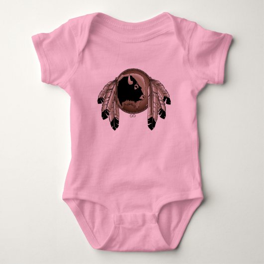 Metis Baby Shirts First Nations Art Baby Shirt (Vorderseite)