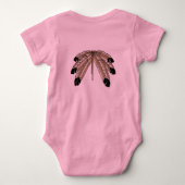 Metis Baby Shirts First Nations Art Baby Shirt (Rückseite)