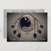 Metis Einladungen Personalisierte Kunstkarten (Vorne/Hinten)