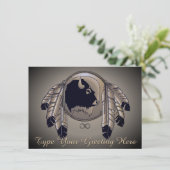 Metis Einladungen Personalisierte Kunstkarten (Stehend Vorderseite)