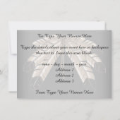 Metis Einladungen Personalisierte Kunstkarten (Rückseite)