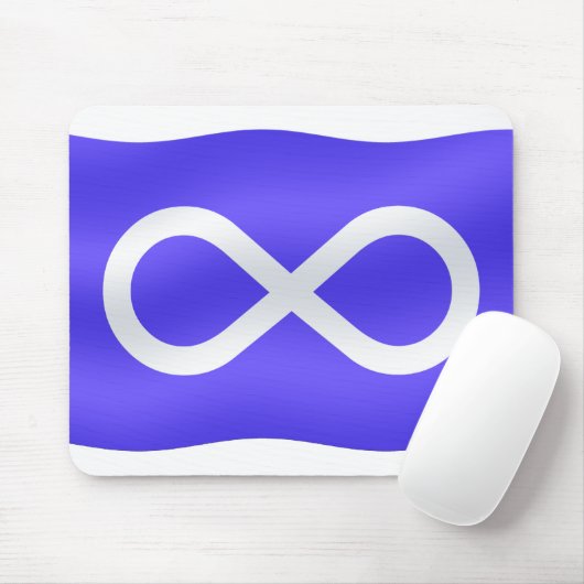Metis Flag Art Mousepad (Mit Mouse)