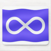 Metis Flag Art Mousepad (Vorne)