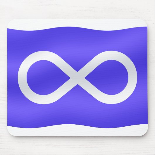 Metis Flag Art Mousepad (Vorne)