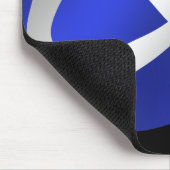 Metis Flag Art Mousepad (Ecke)