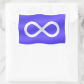 Metis Flag Art Stickers First Nations Art Stickers (Tasche)