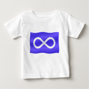 Metis Flag Baby T - Shirt First Nation Baby Shirt