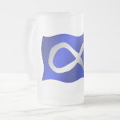 Metis Flag Beer Tasse Erste Nationen Tasse Cups (Vorderseite Links)