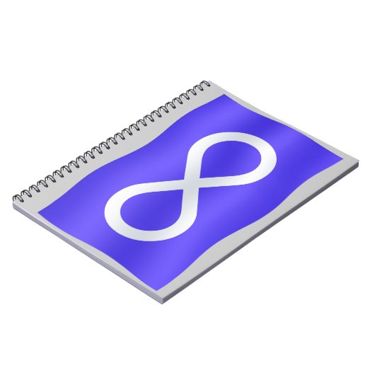 Metis Flag Notebook Metis Journals Bücher Geschenk (Linke Seite)