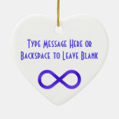 Metis Flag Ornament Personalisiert Metis Dekoratio (Hinten)