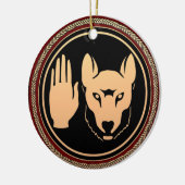 Metis Flag Ornament Personalisierte Tribal Dekorat (Links)