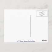 Metis Flag Postkarten Metis First Nations Karten (Rückseite)