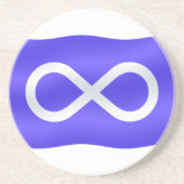 Metis Flag Untersetzer Erste Nationen Primespenden (Vorne)