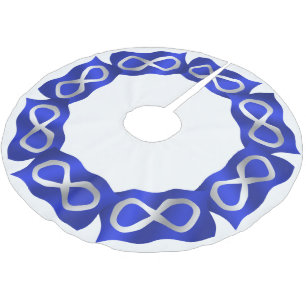 Metis Flag Weihnachtsbaum Rock First Nation Deco Polyester Weihnachtsbaumdecke