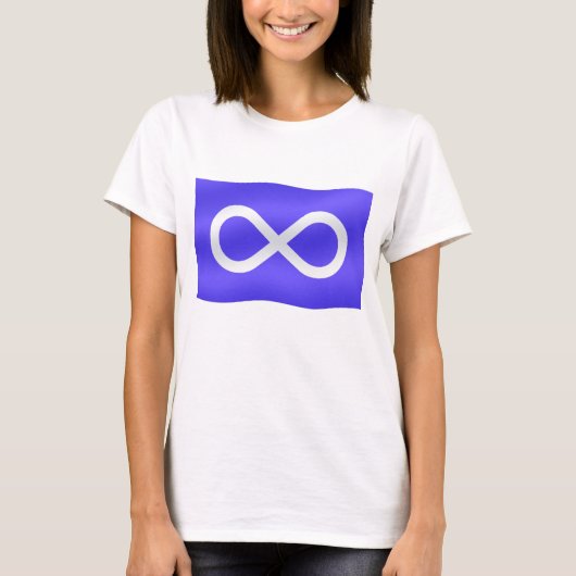 Metis Flag Women's Tee Shirt First Nation T - Shir (Vorderseite)
