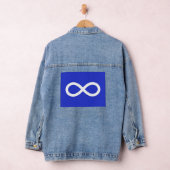 Metis-Flagge, Métis-Flagge Jeansjacke (Hangar)