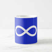 Metis-Flagge, Métis-Flagge Kaffeetasse (Mittel)