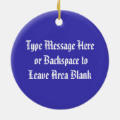 Metis Hero Ornament Personalisiert Metis Dekoratio (Hinten)