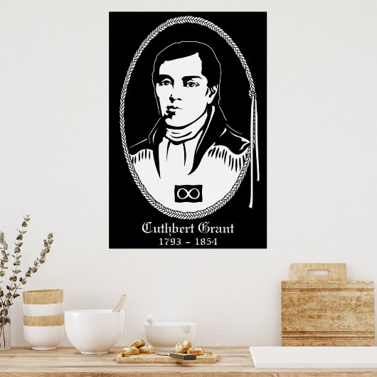 Metis Hero Poster Cuthbert Grant Prints Posters (Küche)