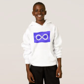 Metis Hoodie Metis Flag Kid's Hooded Sweatshirts (Vorne ganz)