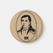 Metis Kühlschrankmagnet Metis Hero Cuthbert Grant  (Vorne)