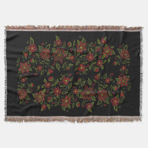 Metis Kunst-Decke gebürtige BeadingThrow Decken