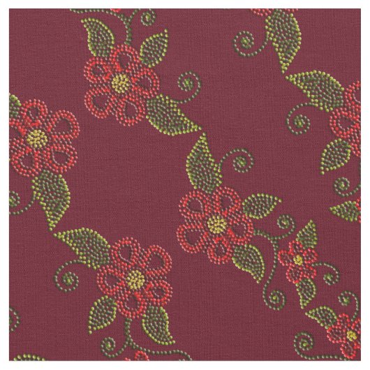 Metis Kunst-Gewebe-gebürtige bördelnde Stoff (Nahaufnahme)