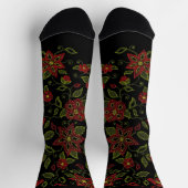 Metis-Kunstsocken Native Beading Socks Anpassen Socken (Oben)