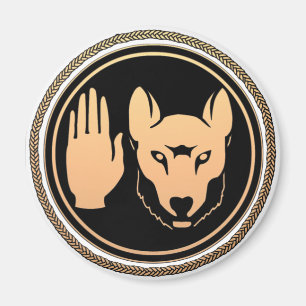 Metis Magnet Wolf Magnet magische Kunstmagnete