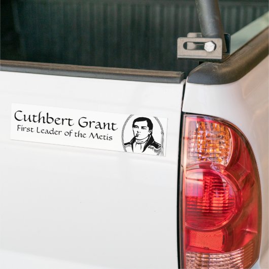 Metis Nation Autoaufkleber Cuthbert Grant Sticker (Auf Lkw)