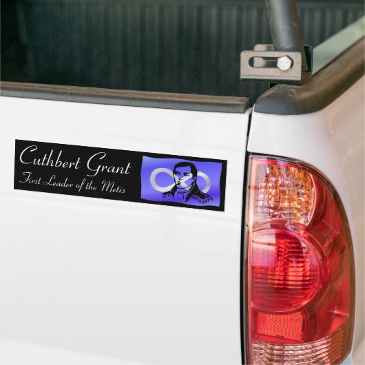 Metis Nation Autoaufkleber Cuthbert Grant Sticker (Auf Lkw)