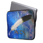 METIS Nation & Feather Space Laptop-Sieb Laptopschutzhülle (Vorderseite Links)