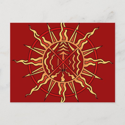 Metis Nation Postkarten Spirituelle Kunst Karten (Vorderseite)